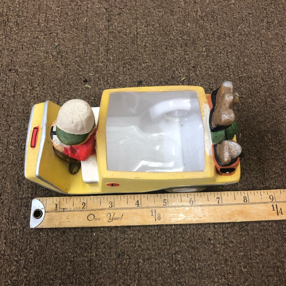 Vintage golfer planter - Picture 2 of 11